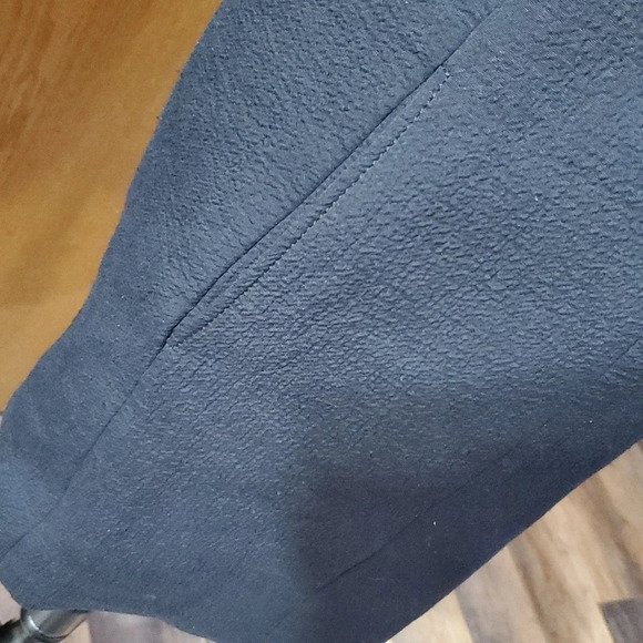 Helmut Lang cotton wool textured sleeveless black dress - Picture 5 of 12